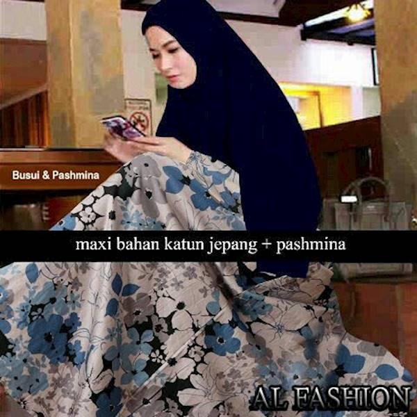 MAGDA MAXI - Baju Gamis Syari Busana Murah Fashion Wanita Muslimah Terkini Pesta Katun Jepang Ceruti