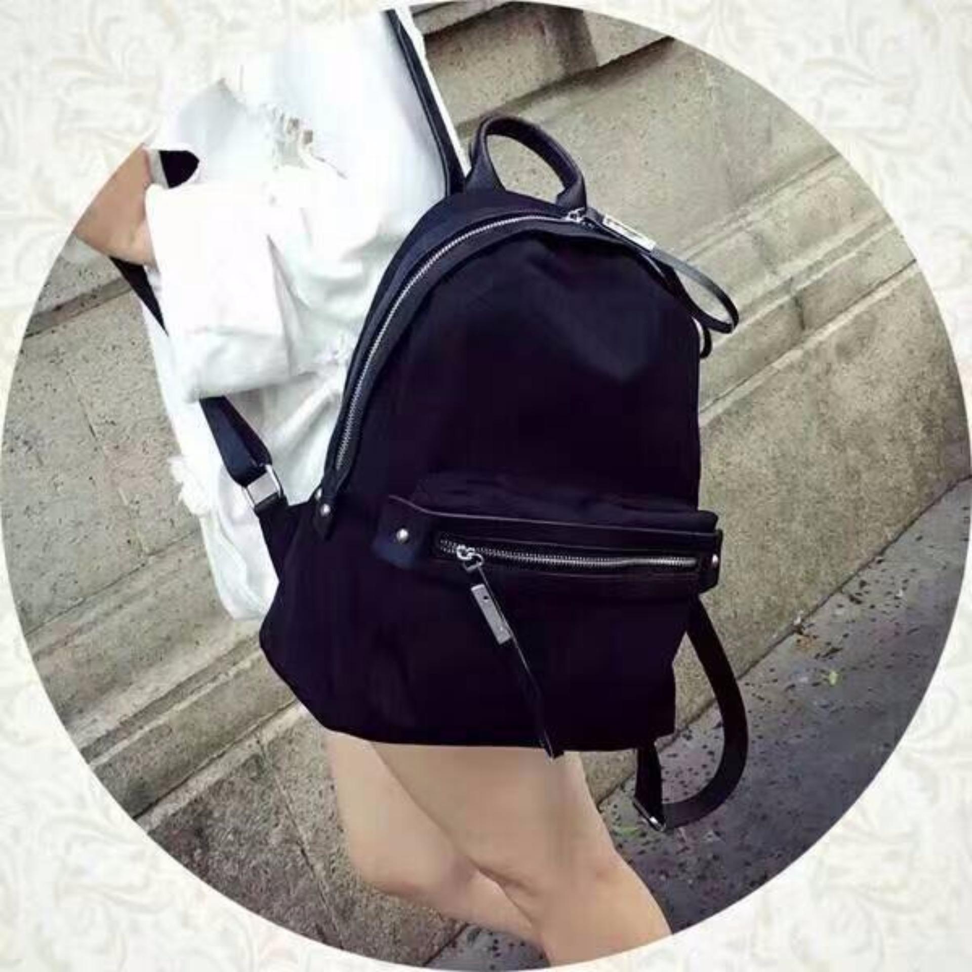 Mangoesteen Kamiko Tas Ransel 866 Black Indonesia Mangoesteen Kamiko Tas Ransel 866 Black