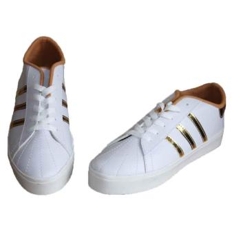 Marlee LU-05 Sneaker Shoes 3 Strap - Gold Juni 2018 - 3 Marlee LU-05 Sneaker Shoes 3 Strap - Gold - 3