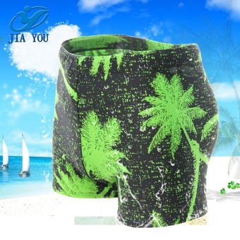 Gambar Men swim shorts conservative swimming trunks men s swim trunks men high waisted swimming trunks swim trunks   Green   intl