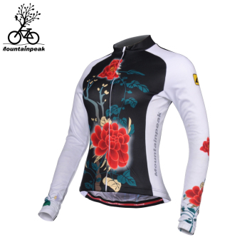 Jual Mountainpeak jersey lengan panjang model perempuan kemeja sepeda
gunung aksesoris peralatan (Bunga lengan panjang) Online Terbaru