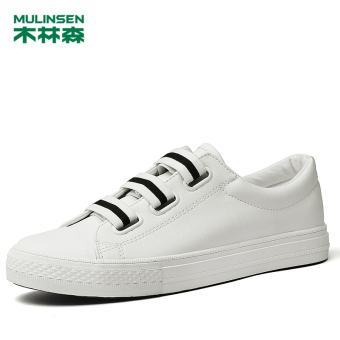 Gambar MULINSEN BayMini putih baru sepatu, sepatu pria (Model laki laki + 69179019 putih)