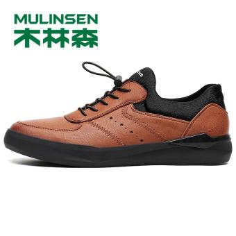 Gambar MULINSEN Korea pria musim gugur pemuda sepatu sepatu pria (YY 270106 coklat)
