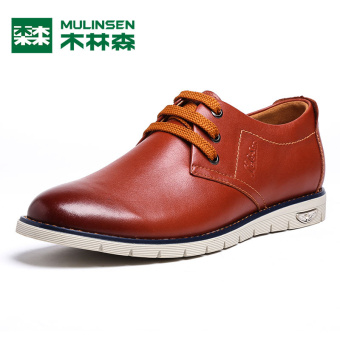 Gambar MULINSEN musim gugur baru pasang sepatu sepatu pria (Coklat muda)