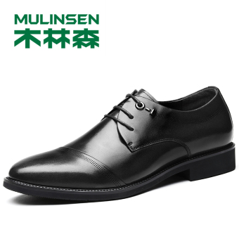 Gambar MULINSEN musim gugur pria dress bisnis sepatu, sepatu pria (Q8171325 hitam)