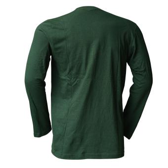 Muscle Fit Kaos  Polos  T Shirt V  Neck  Lengan Pendek Cotton 
