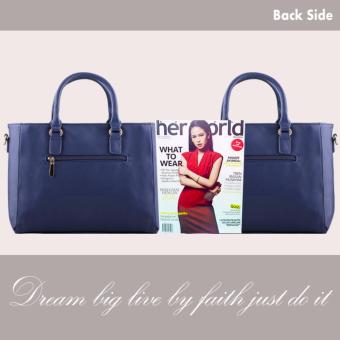 Nana Blanche Botega Tas Kerja Premium / Tas Tangan Dan Tas Selempang - 8082 Biru Juni 2018 - 5 Nana Blanche Botega Tas Kerja Premium / Tas Tangan dan Tas Selempang - 8082 Biru - 5