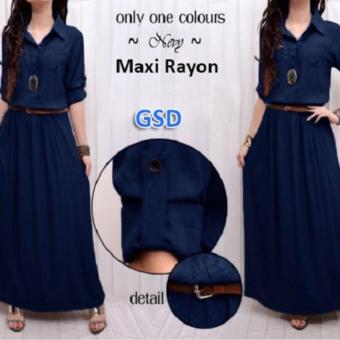 Gambar NCR Maxi Rayon Navy