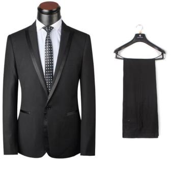 Gambar Noblecloth   Setelan Jas Pria   Setelan Jas Formal   Men SuitBlazer Black