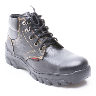 Jual Octopus OX 508 Sepatu Safety Hitam Online Terjangkau