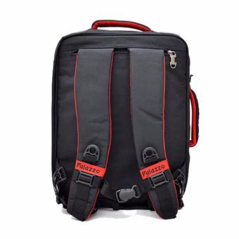 Palazzo Tas Ransel Punggung Laptop 3IN1 Trendy Multi Fungsi 34685 17 - Black Original Mei 2018 - 4 Palazzo Tas Ransel Punggung Laptop 3IN1 Trendy Multi Fungsi 34685 17 - Black Original - 4