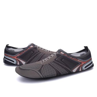 Panas Dijual Laki-laki Cepat Kering Bertelanjang Kaki Air Mengambang Sepatu Aqua Kaus Kaki - Intl Mei 2018 - 3 Panas Dijual laki-laki cepat kering bertelanjang kaki air mengambang Sepatu Aqua kaus kaki - intl - 3