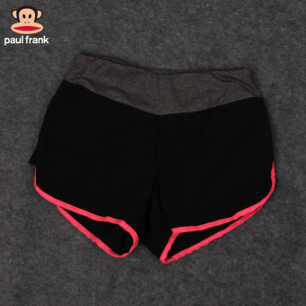 Harga Penawaran Paul Frank perempuan berjalan cepat kering kebugaran yoga celana I celana pendek (Merah