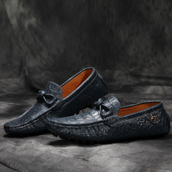 PINSV The Man Her Kulit Serta Asli Her Kasual Loafers Flat (Abu-Abu) Juli 2018 - 4 PINSV The Man Her Kulit Serta Asli Her Kasual Loafers Flat (Abu-Abu) - 4