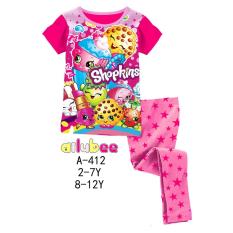 PIYAMA ANAK PEREMPUAN : AILUBEE SHOPKINS