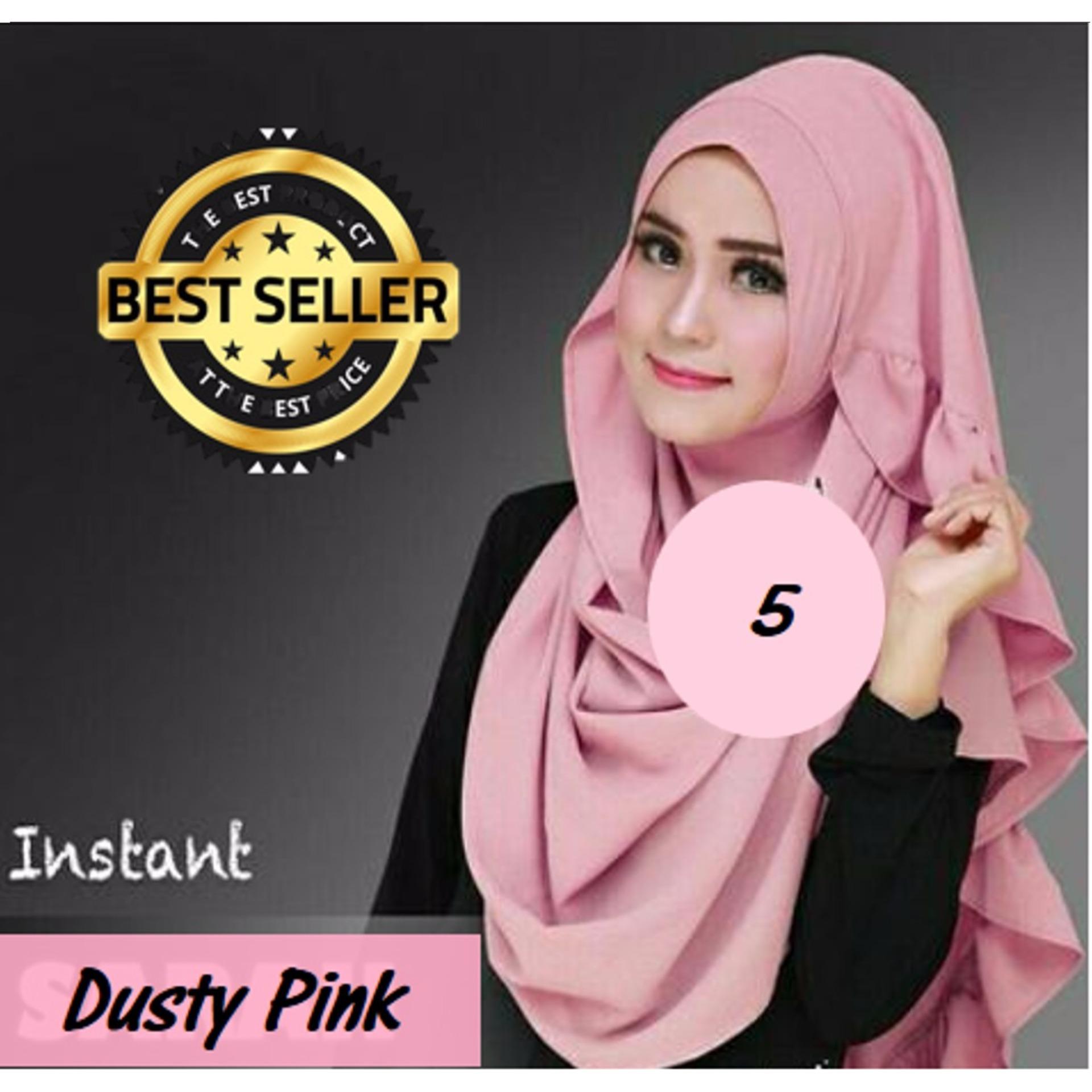 Premium Hijab Impor Jilbab Instan Sarah (Hijab Instant) DUSTY PINK - Toko Berkah Online Premium Hijab Impor Jilbab Instan Sarah (Hijab Instant) DUSTY PINK - Toko Berkah Online