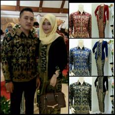 Promosi Batik couple denada lengan panjang/ batik sarimbit murah