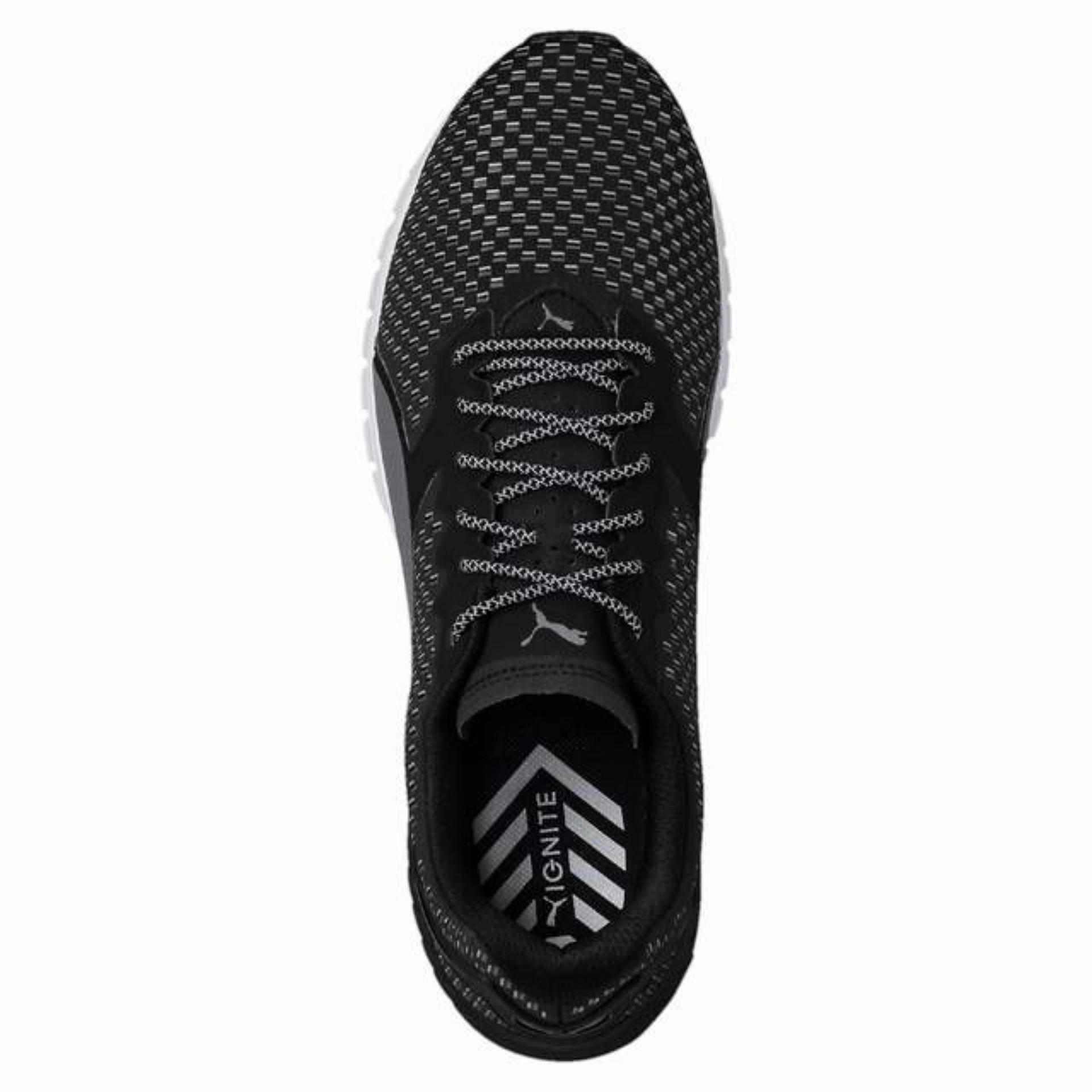 Puma sepatu Running Ignite Dual shift 18948702 Hitam .