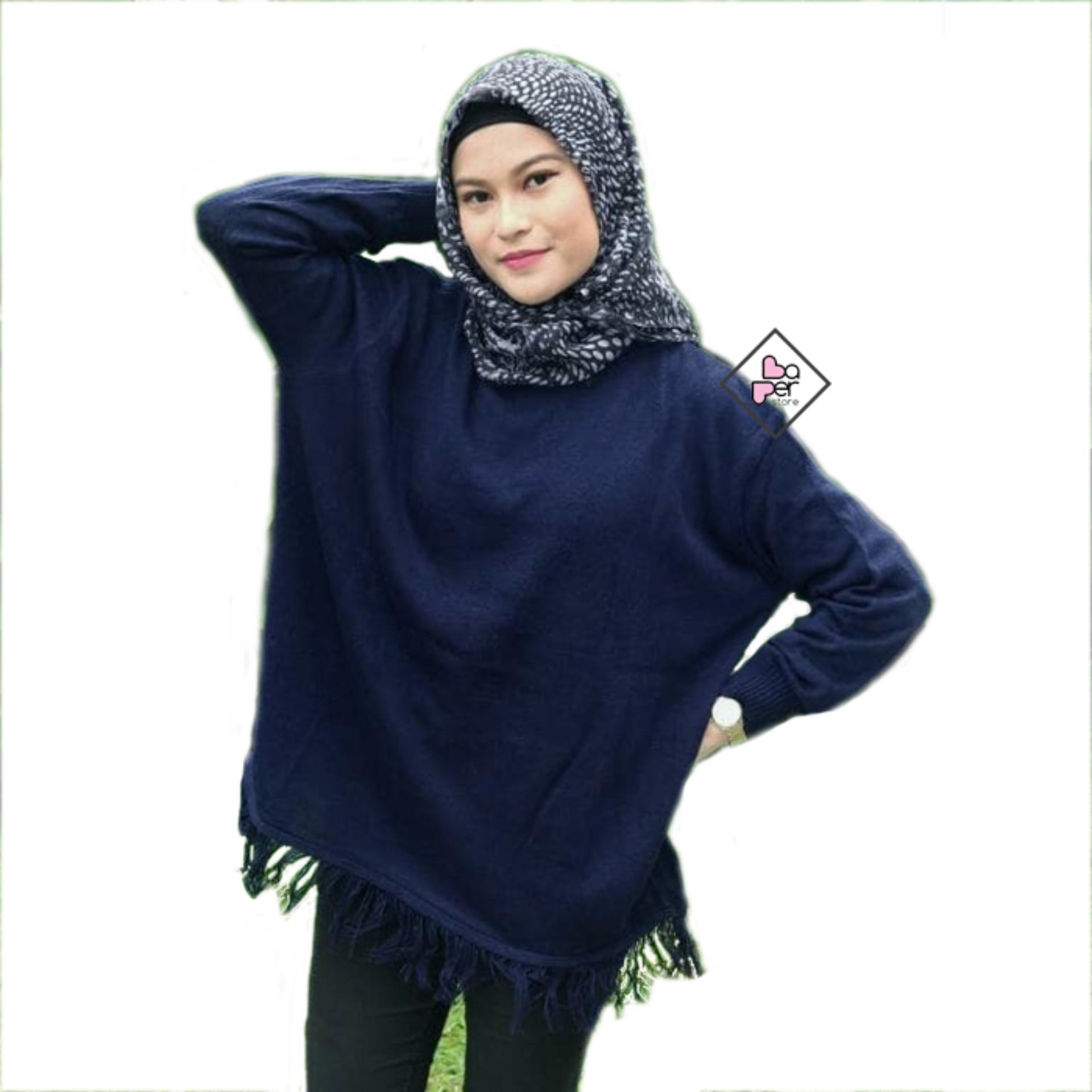 Raida Blouse Sweater Wanita Rajut PROMO MURAH Best Seller Fashion