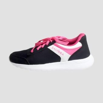 Salvora Sepatu Sneaker Hitam/oink April 2018 - 4 Salvora sepatu sneaker hitam/oink - 4