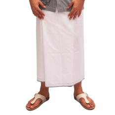 Sarung ATLAS Putih Polos - PPL