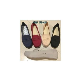 Gambar Sepatu Flat Shoes Teplek Wanita Cewe Bara Jelly Karet