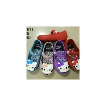 Gambar Sepatu Karet Jelly Anak Bayi Perempuan Cewe Hello Helo Kitty Kity123