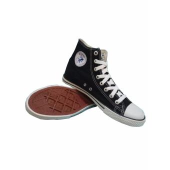 Sepatu Sekolah, Warrior Athena High Cut - Hitam/Putih Mei 2018 - 2 Sepatu Sekolah, Warrior Athena High Cut - Hitam/Putih - 2