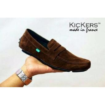 jual sepatu slip on kickers casual slop loafers pria kickers kulit murah vester di lazada jual sepatu slip on kickers casual slop loafers pria kickers kulit murah vester di lazada
