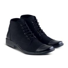 Sepatu VS 453 Sepatu Formal Boots Pantofel Pria Untuk Kerja dan Kantor - Hitam