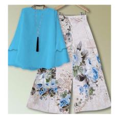 setelan kulot katun jepang rosemary
