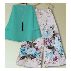 setelan kulot katun jepang rosemary