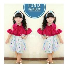 Shopping Yukz Setelan Atasan Baju dan Rok Anak Cewek SABRINA FITRER / Setelan Anak Perempuan / Baju Anak Cewek / Atasan Anak Cewe / Rok Anak Cewe / Setelan Anak Murah / Setelan Kartun Anak / Baju Anak Perempuan