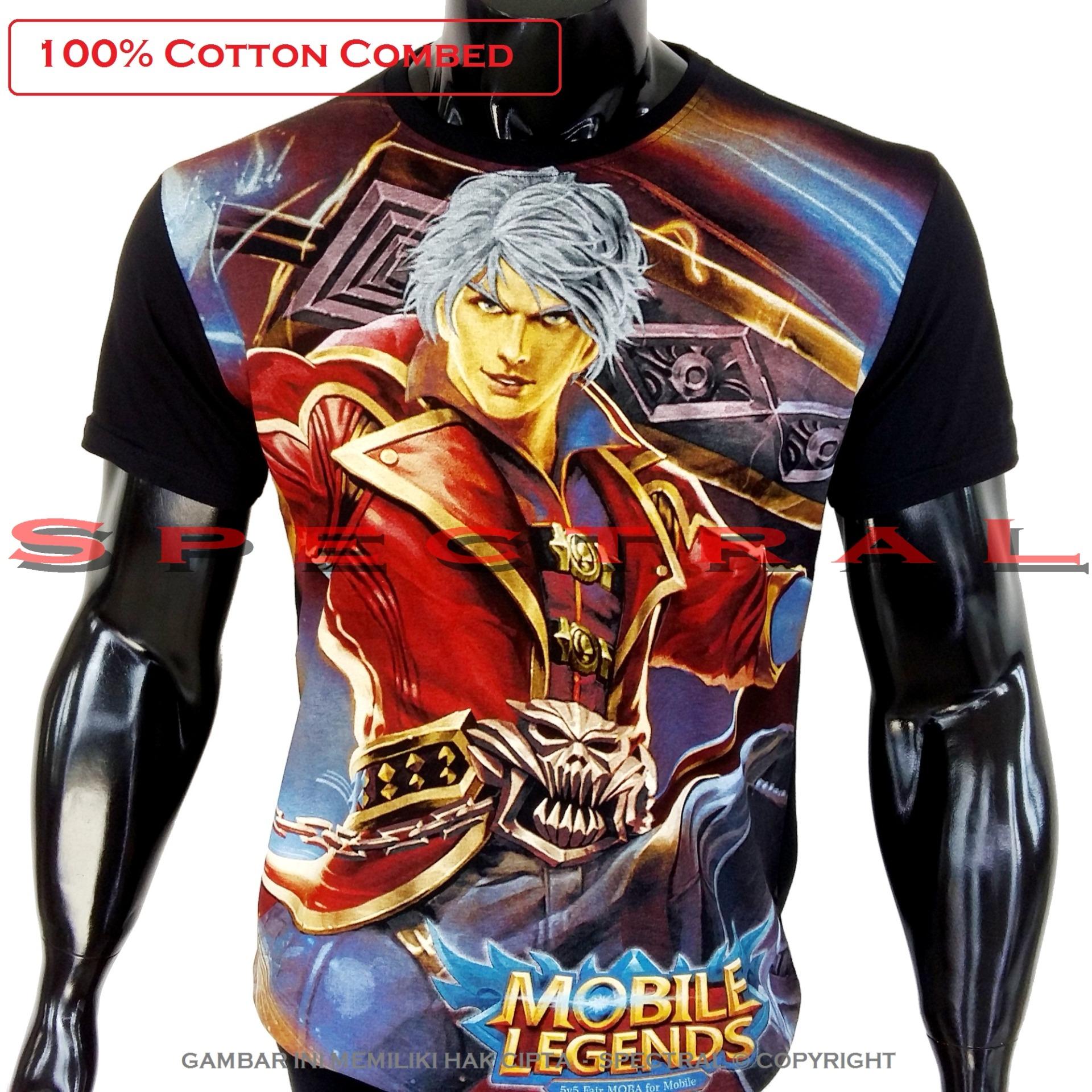 Spectral - Kaos Distro T-Shirt Fashion 100% Soft Cotton Combed 30s Pria Wanita Cewe Cowo Baju TShirt 3D Terbaru Baru Kekinian Animasi Gambar Mobile Legends  MobileLegend Moba Game Lengan Keren Bandung Murah Legend Anime Kartun Superhero Atasan Pakaian
