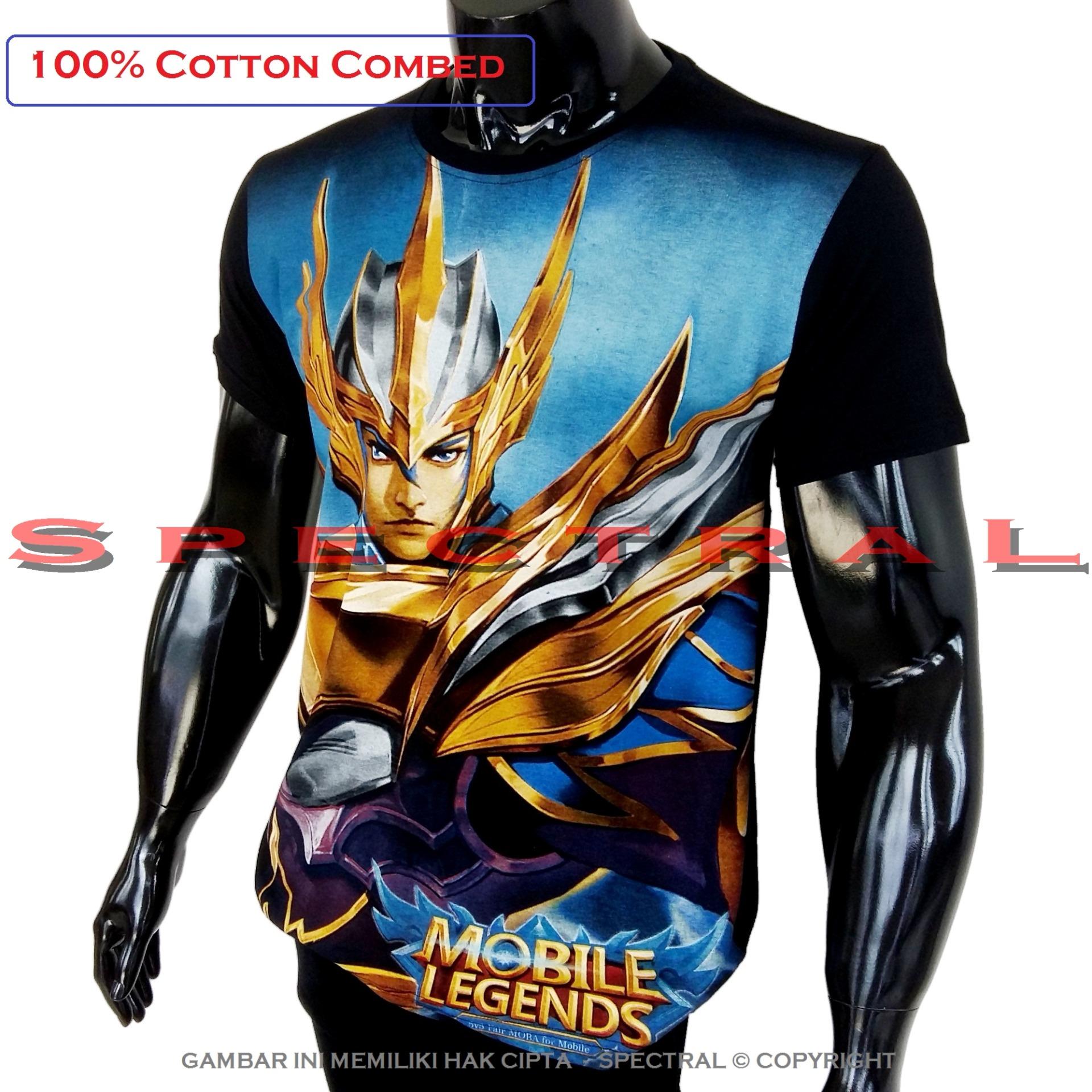 Spectral - Kaos Distro T-Shirt Fashion 100% Soft Cotton Combed 30s Pria Wanita Cewe Cowo Baju TShirt 3D Terbaru Baru Kekinian Animasi Gambar Mobile Legends  MobileLegend Moba Game Lengan Keren Bandung Murah Legend Anime Kartun Superhero Atasan Pakaian