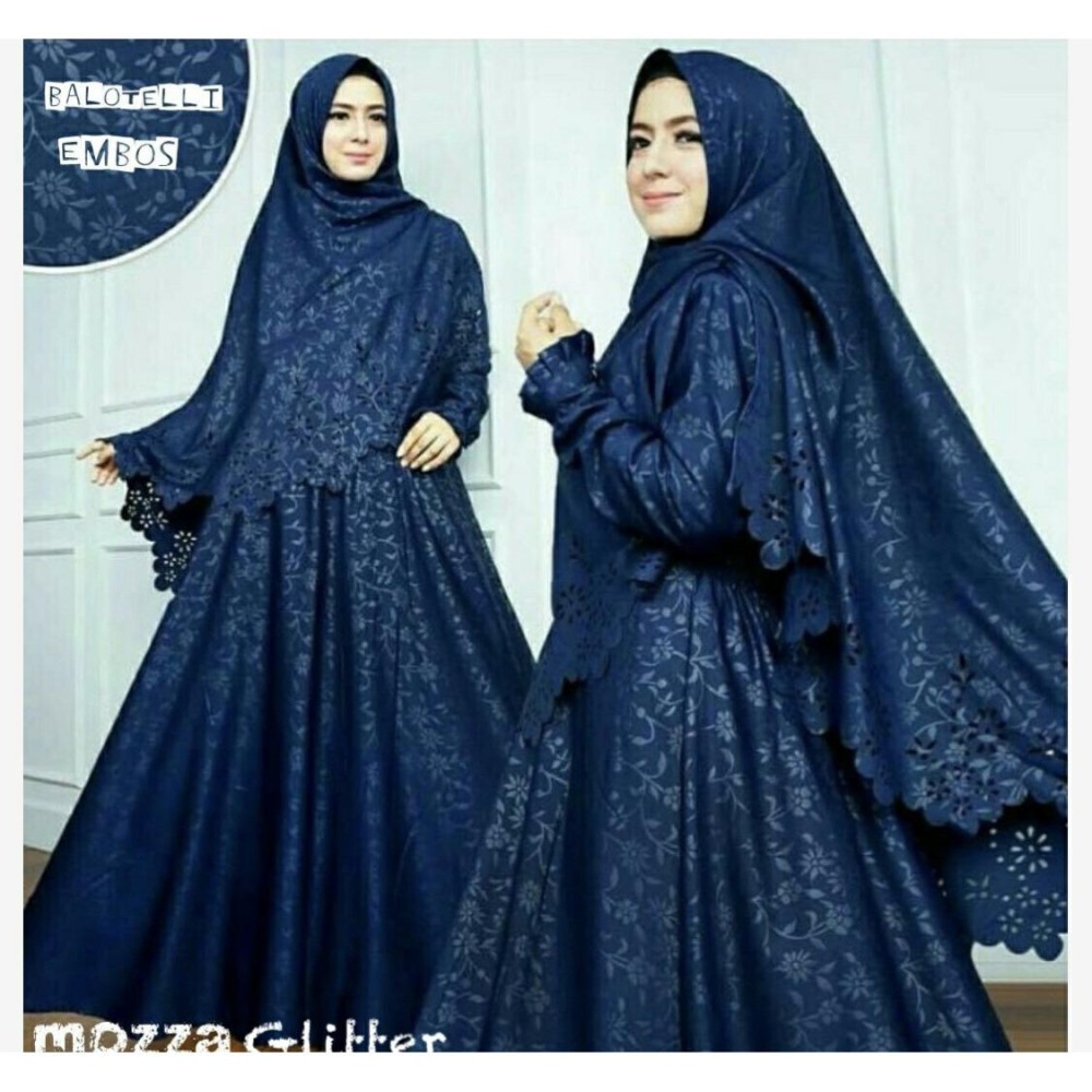 Suki Baju Gamis Muslim Ozza / Dress Muslimah / Hijab Muslim / Gamis Syari’I / Baju Gamis / Fashion Muslim / Setelan Muslim / Hijab Wanita / Baju Muslim / Maxi Gamis / Fashion Muslim