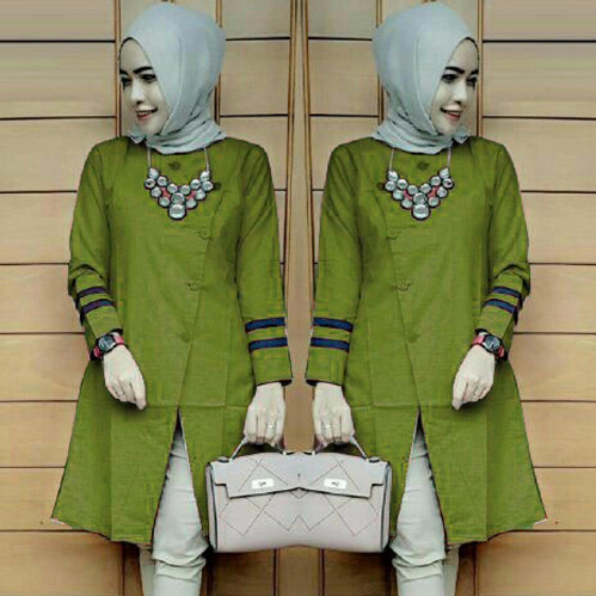 Suki Blouse Bolly - Green Suki Blouse Bolly - Green