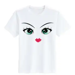 Sz Graphics Ms Eye T Shirt Wanita Kaos Wanita T Shirt Fashion Wanita T Shirt Kaos Distro Wanita-Putih