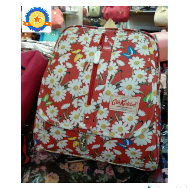 Tas ransel mini cath kidston bermotif