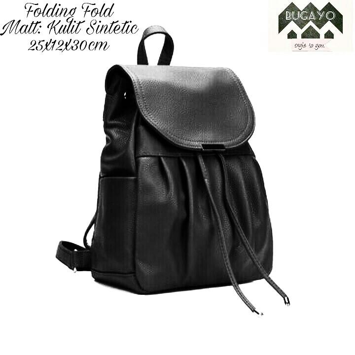 Tas Ransel Wanita Casual Kulit