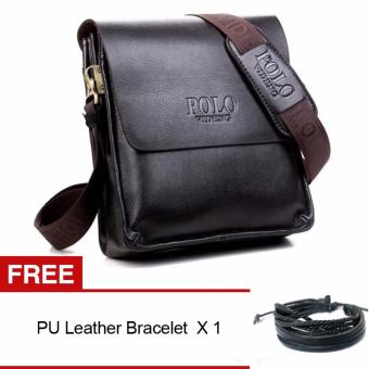 Tas Tangan Pria Polo Tas Tangan Kurir Pu Kulit Bahu Pria tas tangan pria polo tas tangan kurir pu kulit bahu pria
