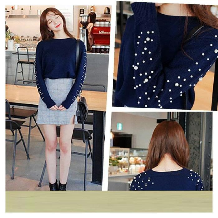 TOSERBU Blouse Jumbo (XL - Fit XXL) AWIDI NAVY - Spandek Rayon - Big Size TOSERBU Blouse Jumbo (XL - Fit XXL) AWIDI NAVY - Spandek Rayon - Big Size
