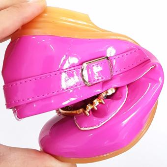 ... TrendiShoes Sepatu Anak Perempuan Cantik LNHK - Fuchsia - 4