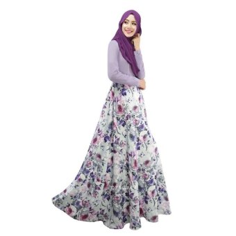 Jual Baju Batik - Kemeja Batik Pria - Batik Long Purple 