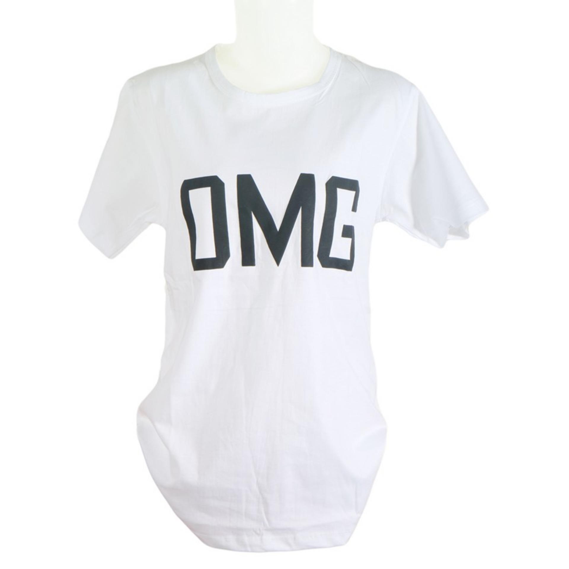 Flash Sale Vanwin - Kaos Cewek / Tumblr Tee / T-Shirt Wanita OMG -