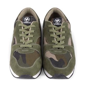 Varka VR 359 Sepatu Sneakers Dan Kasual Pria Bisa Untuk Olahragajoging - Army Mei 2018 - 3 Varka VR 359 Sepatu Sneakers dan Kasual Pria bisa untuk olahragajoging - Army - 3