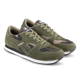Varka VR 359 Sepatu Sneakers Dan Kasual Pria Bisa Untuk Olahragajoging - Army Mei 2018 - 2 Varka VR 359 Sepatu Sneakers dan Kasual Pria bisa untuk olahragajoging - Army - 2