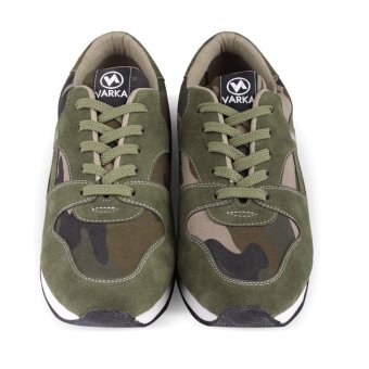 Varka VR 359 Sepatu Sneakers Dan Kasual Pria Bisa Untuk Olahragajoging - Army Mei 2018 - 4 Varka VR 359 Sepatu Sneakers dan Kasual Pria bisa untuk olahragajoging - Army - 4