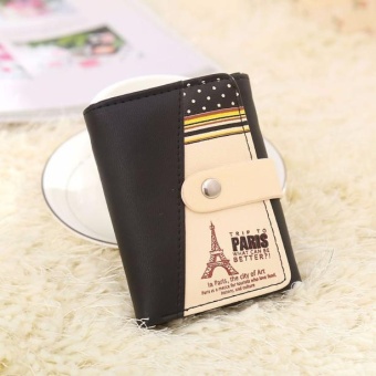 Wanita Menara Eiffel Koin Dompet Pendek Dompet Kartu Pemegang Tas Tangan - Semangka Merah Mei 2018 - 5 Wanita Menara Eiffel koin dompet pendek dompet kartu pemegang Tas Tangan - semangka merah - 5