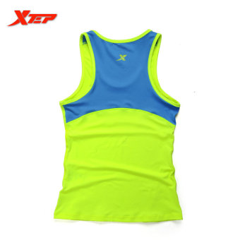 XTEP Women Running Fitness Sleeveless Vest Summer Style Yoga Shirts Top Quick-Drying Female Women Gym Sport Shirt (Green) - Intl Maret 2019 - 2 XTEP Women Running Fitness Sleeveless Vest Summer Style Yoga Shirts Top Quick-Drying Female Women Gym Sport Shirt (Green) - intl - 2